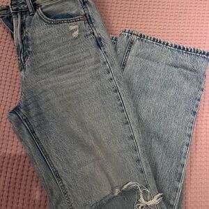 Stradivarius Denim Straight Leg Jeans